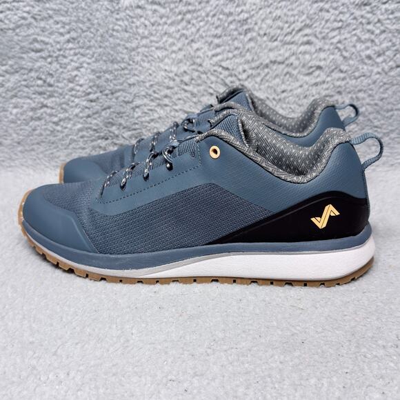 Forsake Cascade Womens Size 11 Hiking Shoes Sneakers Azure Blue Mesh - Picture 3 of 9